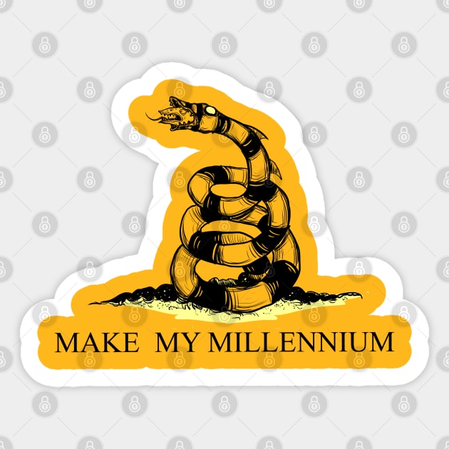 Make My Millennium Sticker by LVBart